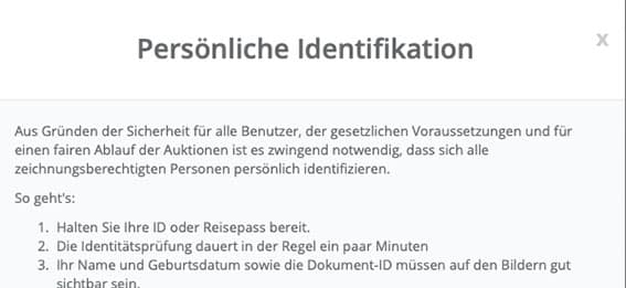 Nouveau: Numérisation de l'identification personnelle