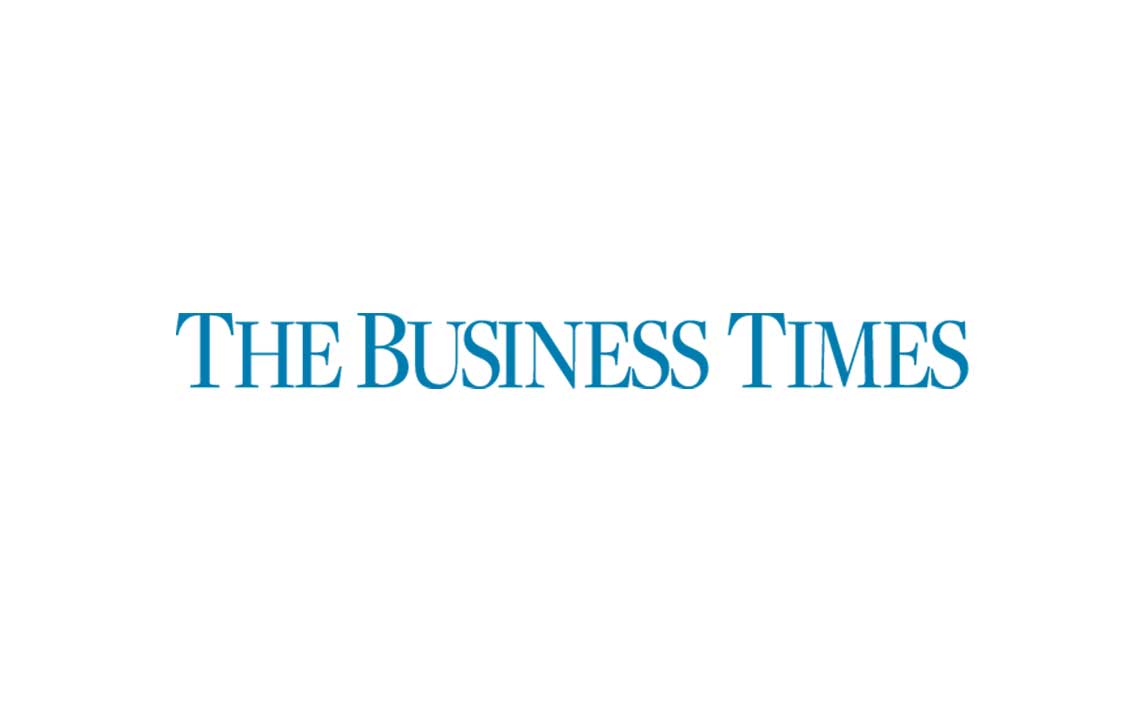 Logo the business times